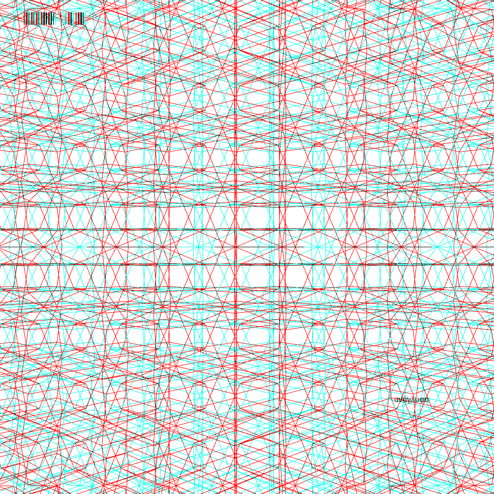 anaglyphic - delta pattern #7 static token preview