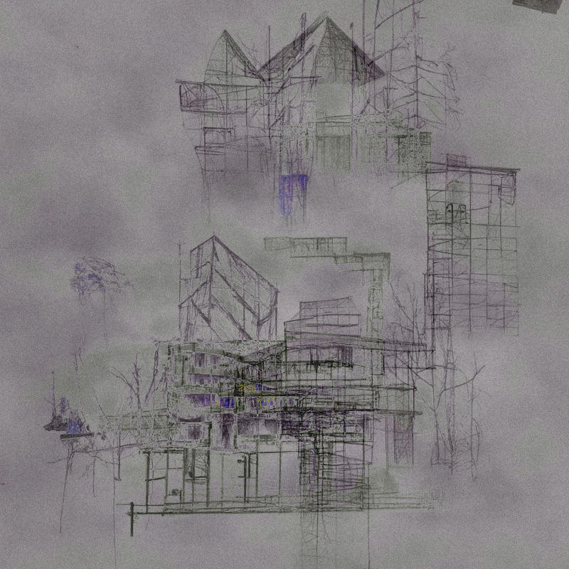 Impossible Neuro-Architecture #24 static token preview