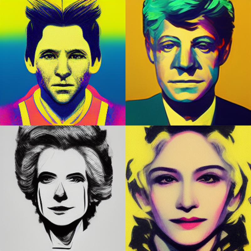 Worldy Warhol #10 static token preview