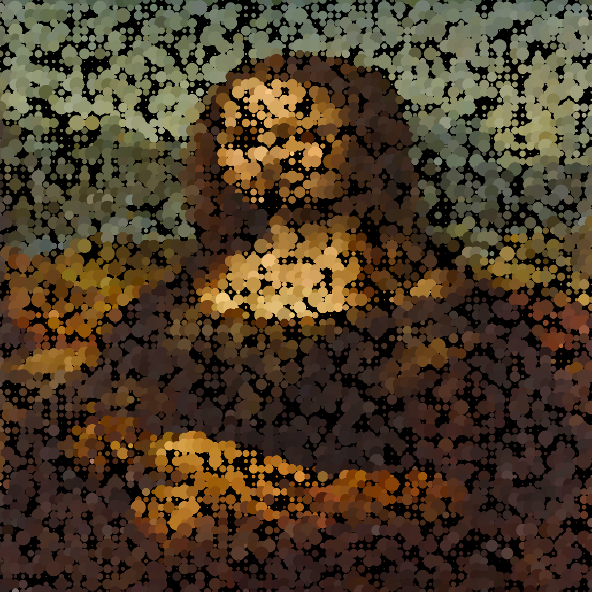Getting Close to Monna Lisa #11 static token preview
