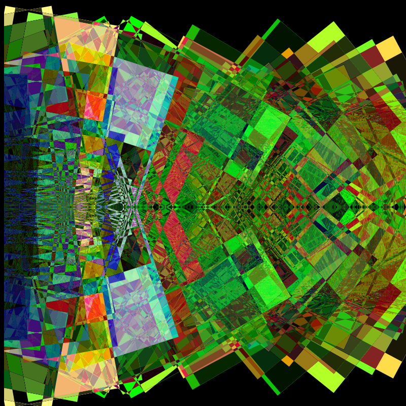 The Glitch Tapestry Printer #8 static token preview