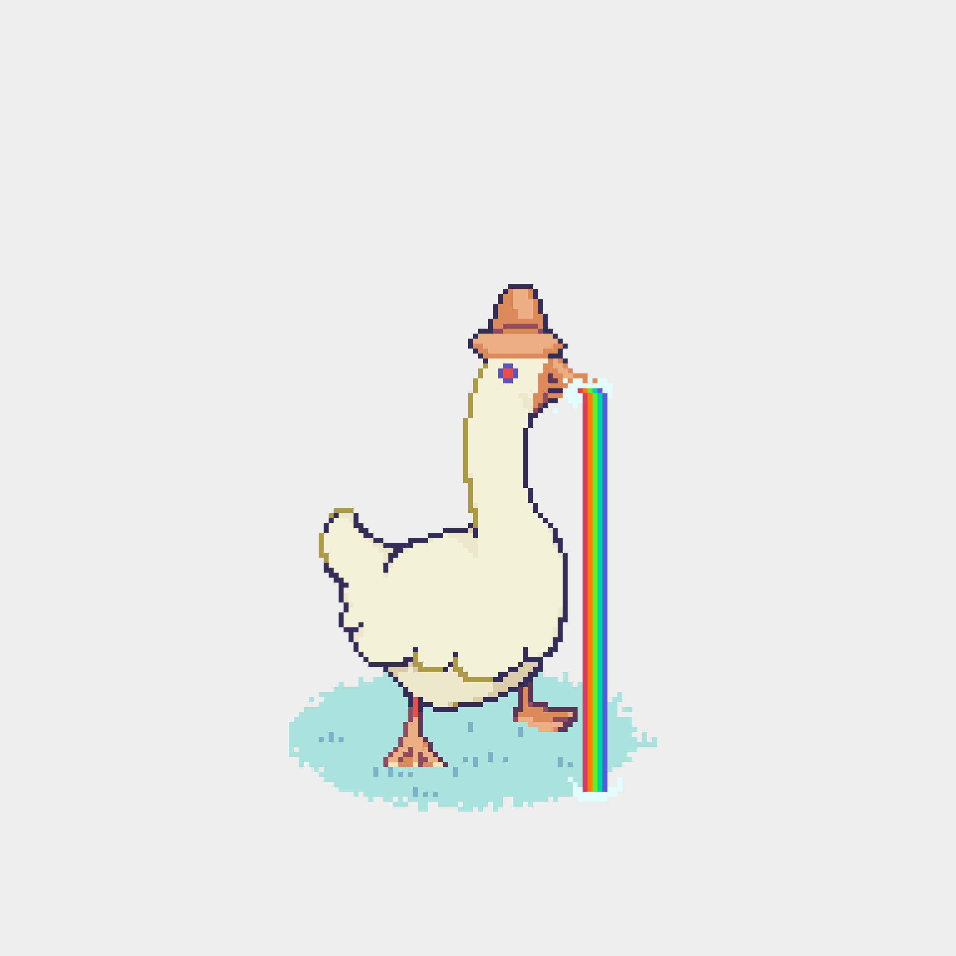 Pixel Duck #11 static token preview