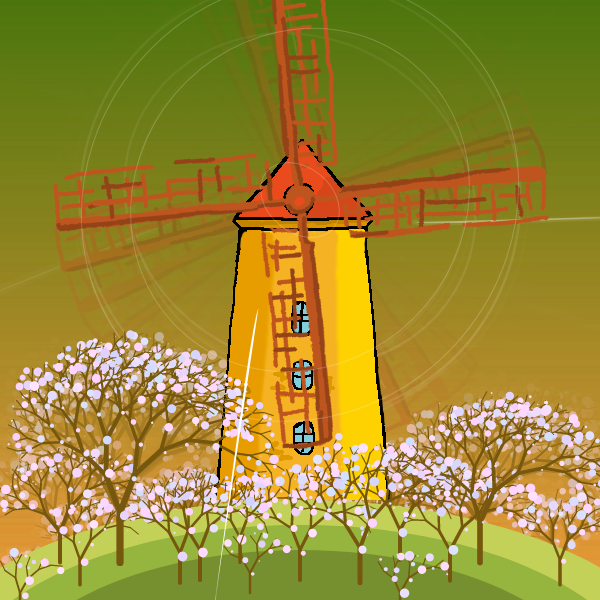 Tree Desiring Calm but Wind Restless #7 static token preview