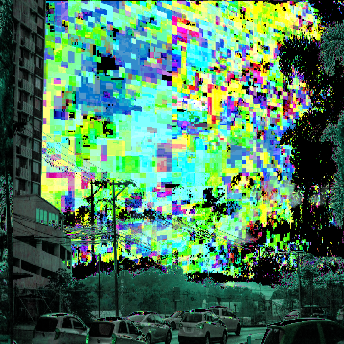 Glitch City #6 static token preview