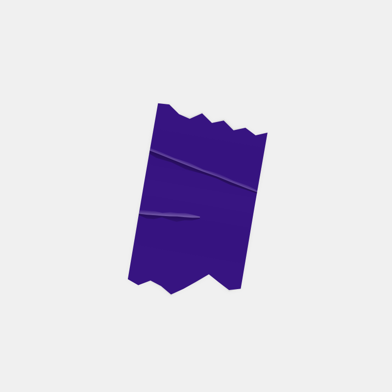 A scrap of vinyl tape #1 static token preview