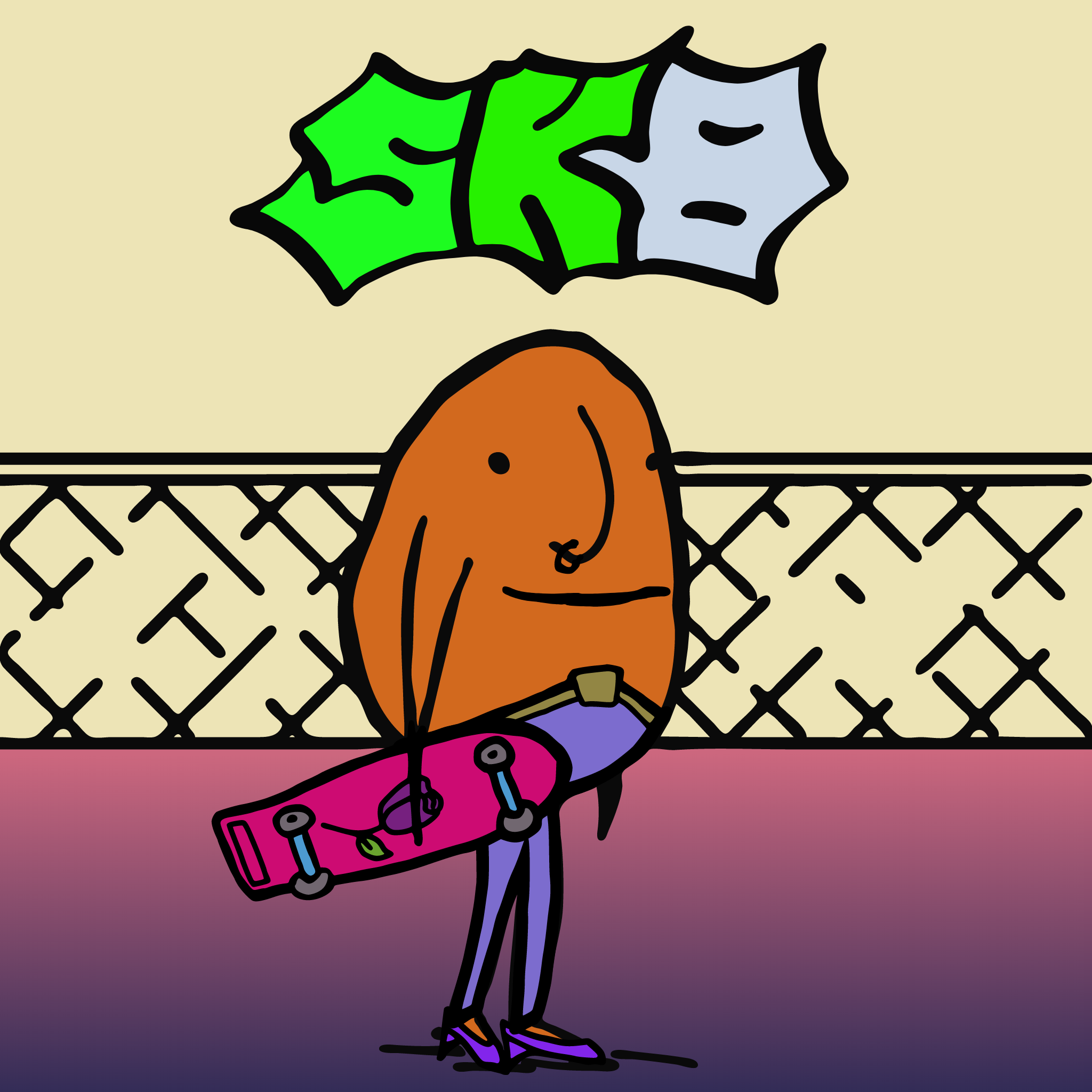 Skater Egg #4 static token preview