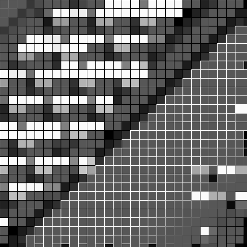 grayscale #12 static token preview