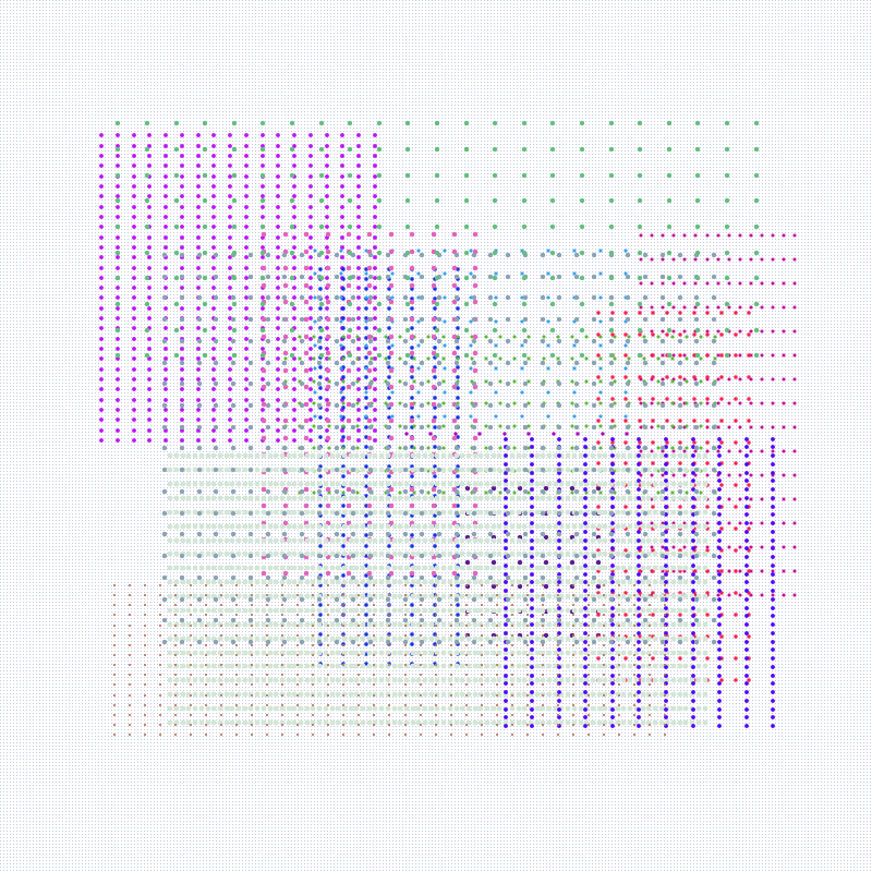 pointillist patchwork #11 static token preview