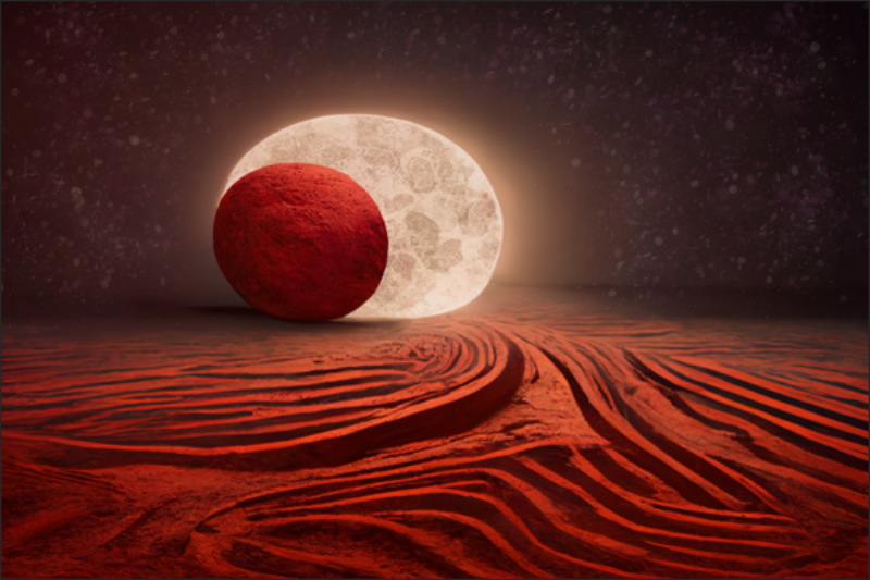 (Red) Moon #20 static token preview