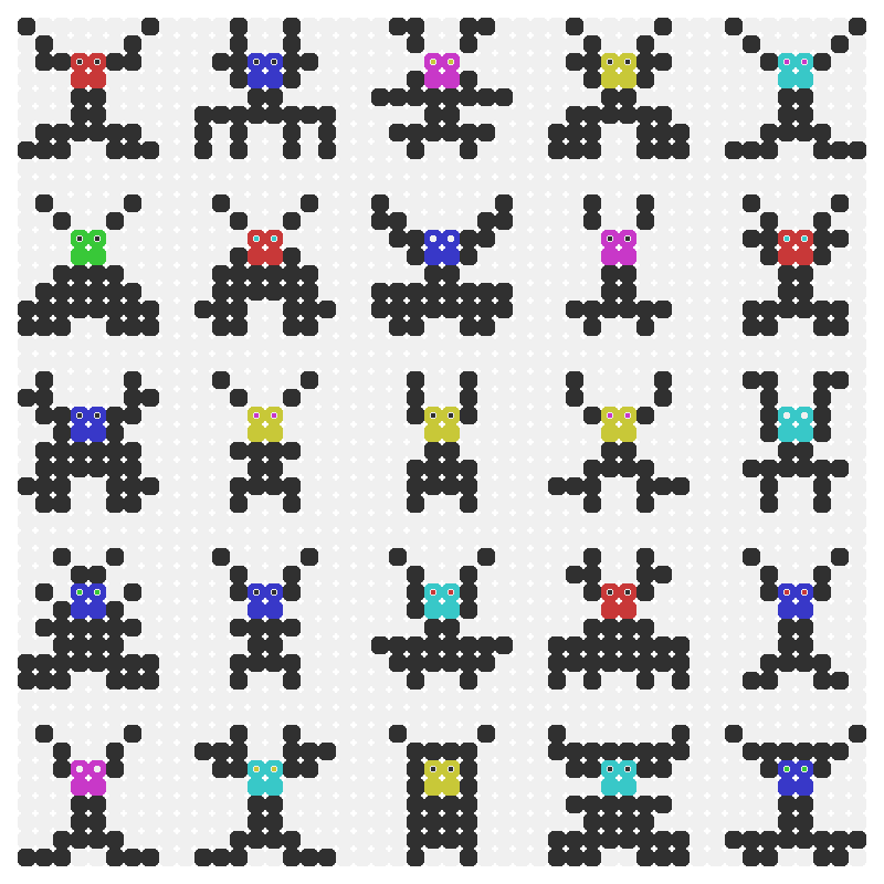 8x8 Pixel Creatures #13 static token preview
