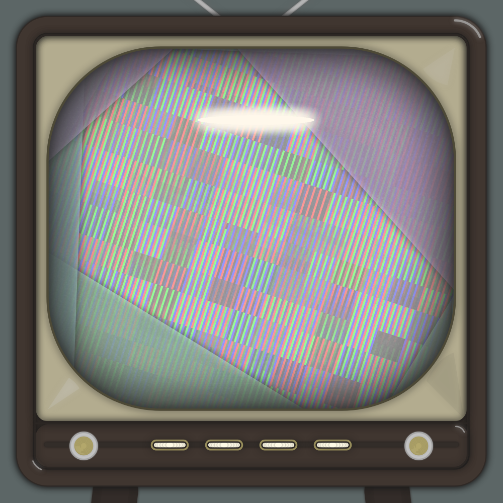 broken TV #10 static token preview