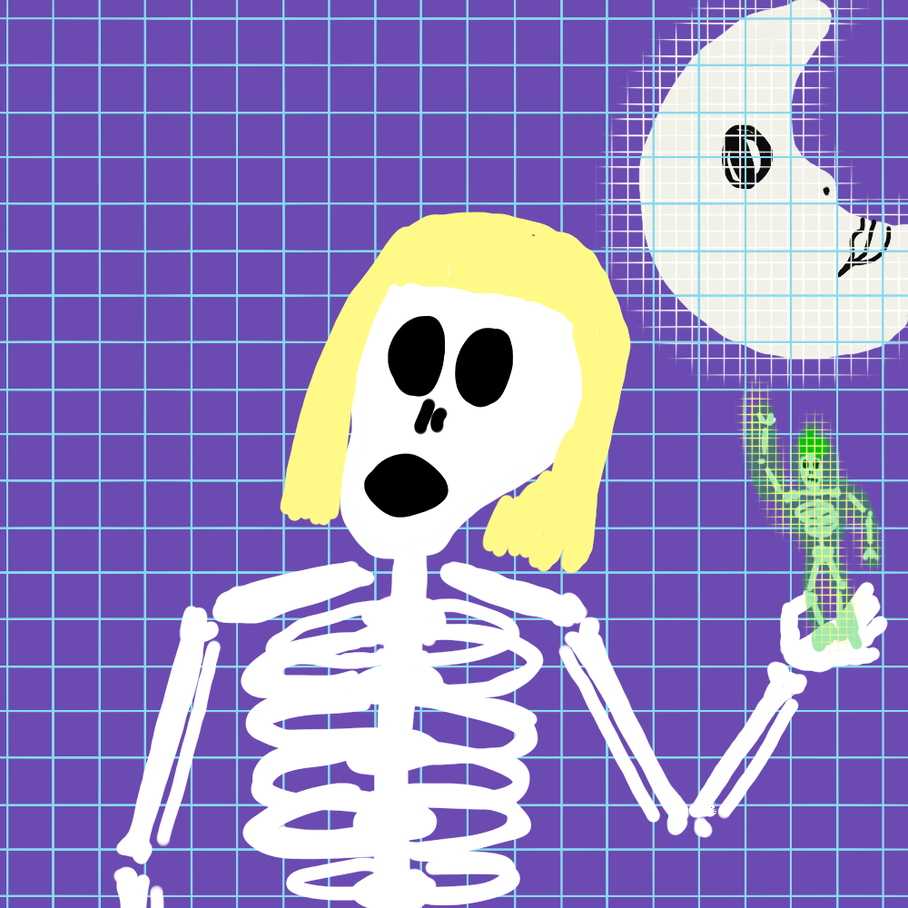 LOW EFFORT SKULLETTI #21 static token preview
