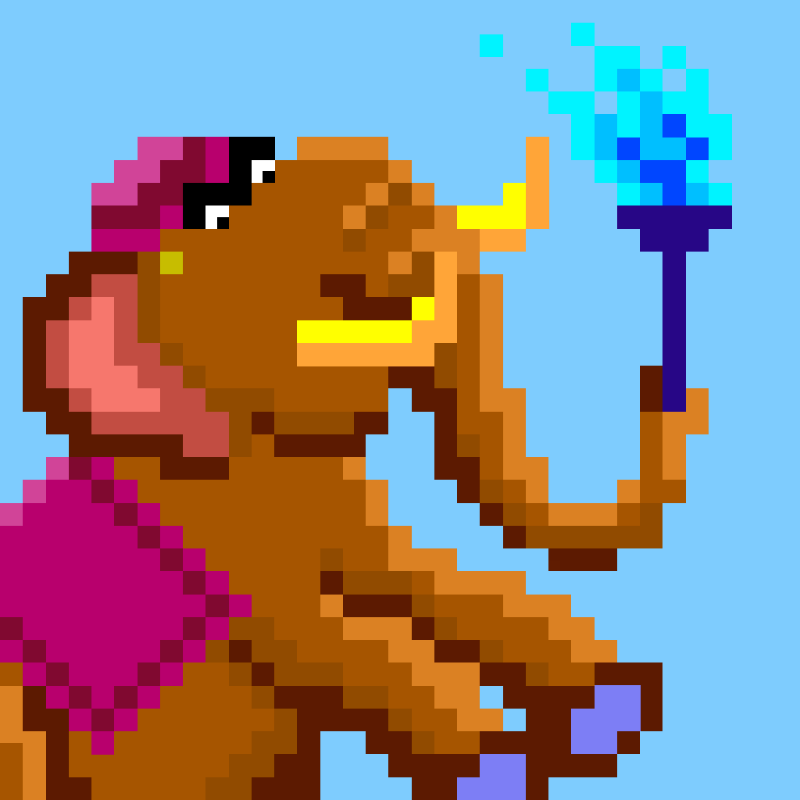 Elephant Story #7 static token preview