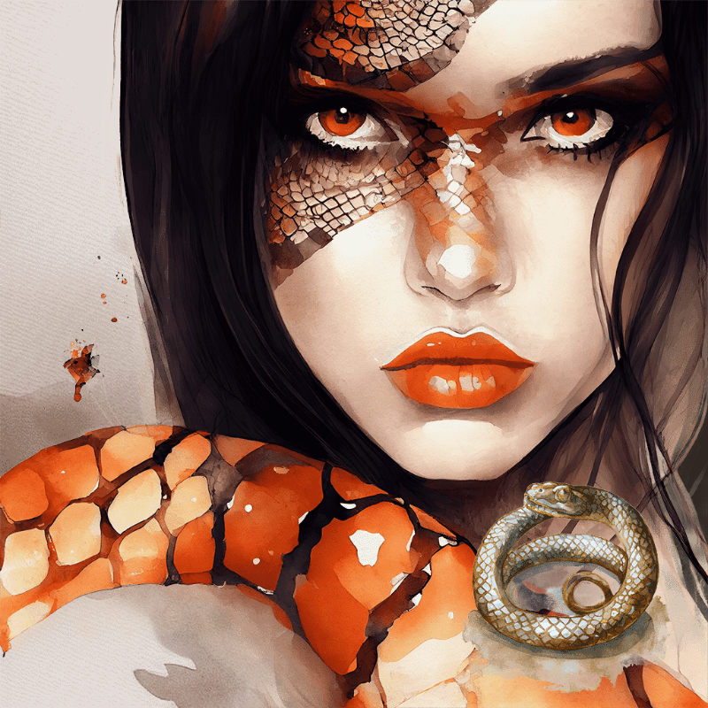 Arce and Snake #1 static token preview