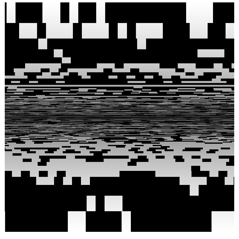 Noise: 1D Experiment #10 static token preview