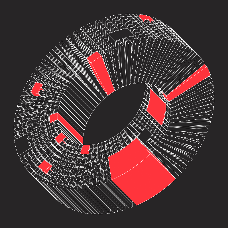 Ex Mobius (Neon Red) #3 static token preview