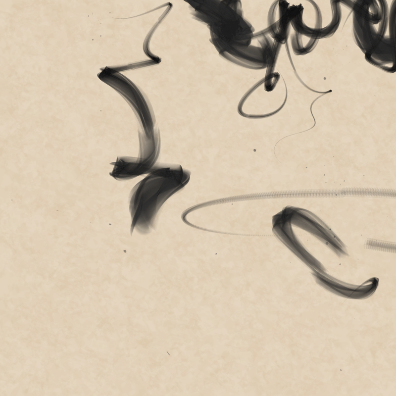 Abstract Calligraphy #20 static token preview
