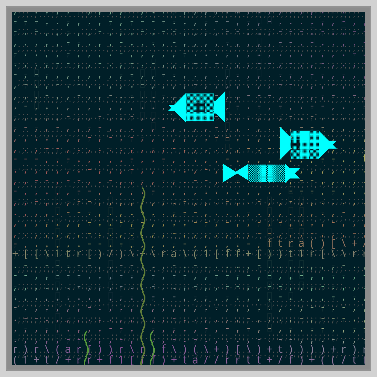 Ascii Quarium #1 static token preview