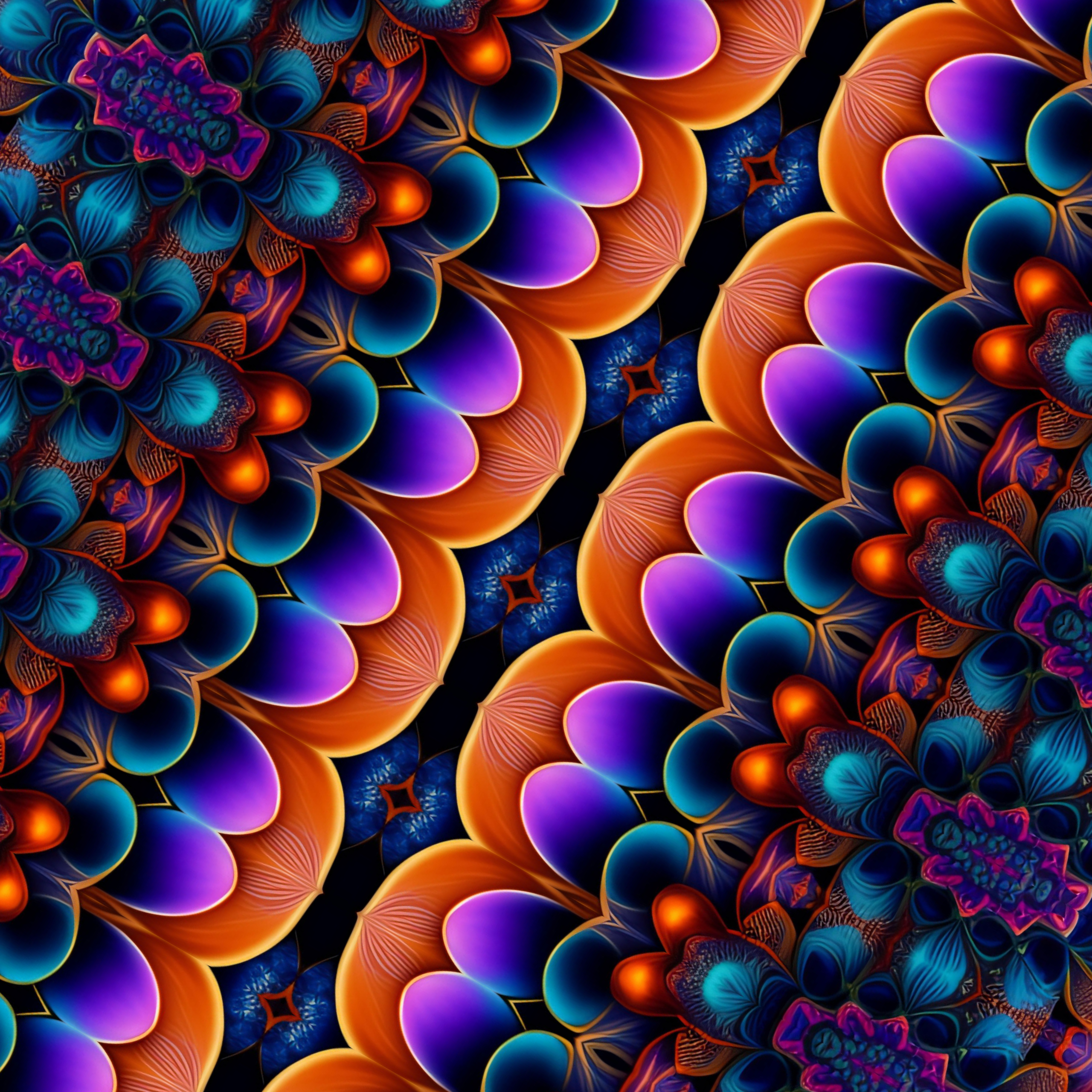 Matrix Flowers #7 static token preview