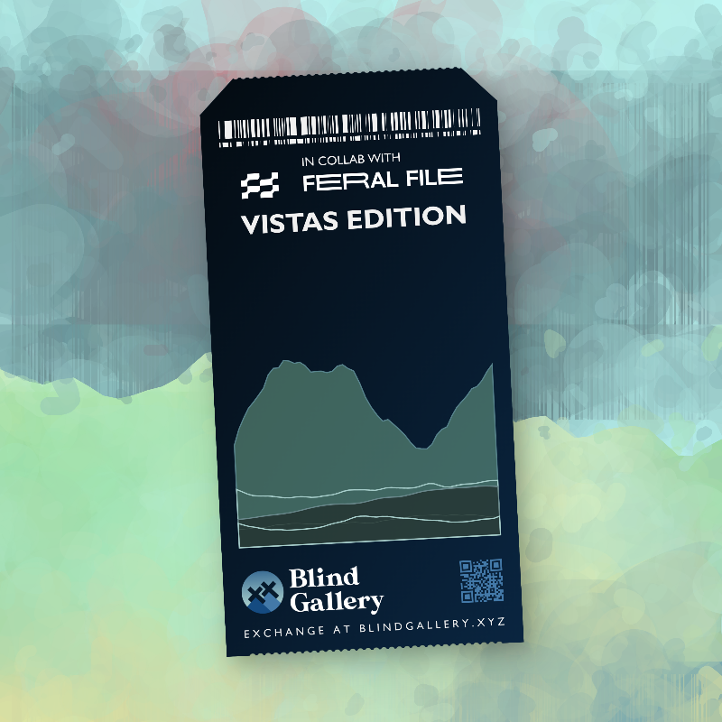 Blind Gallery Mint Pass (Vistas Edition) #26 static token preview