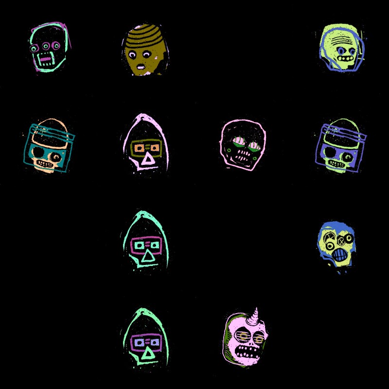 Warhol's Rabble #20 static token preview