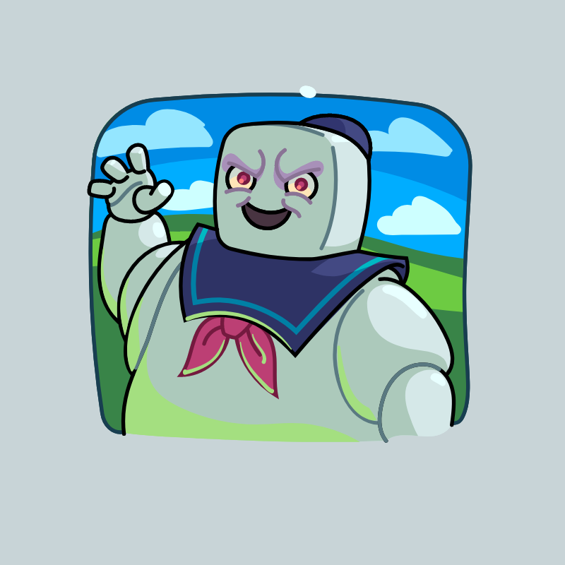 Stay Puft Marshmallow Man #47 static token preview