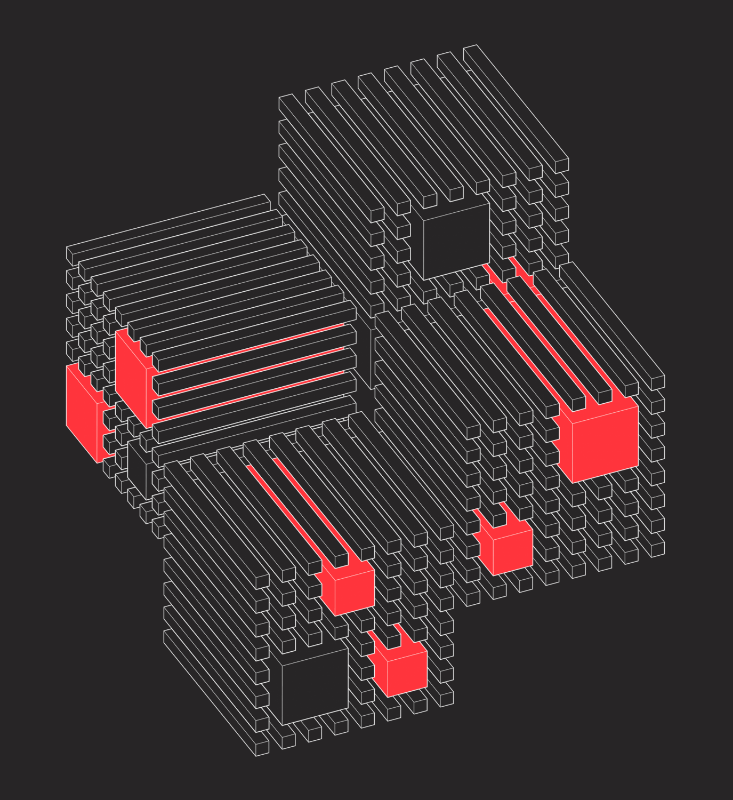 Cubick (Neon Red) #9 static token preview