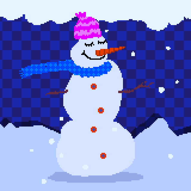 Freaky Snowman #18 static token preview