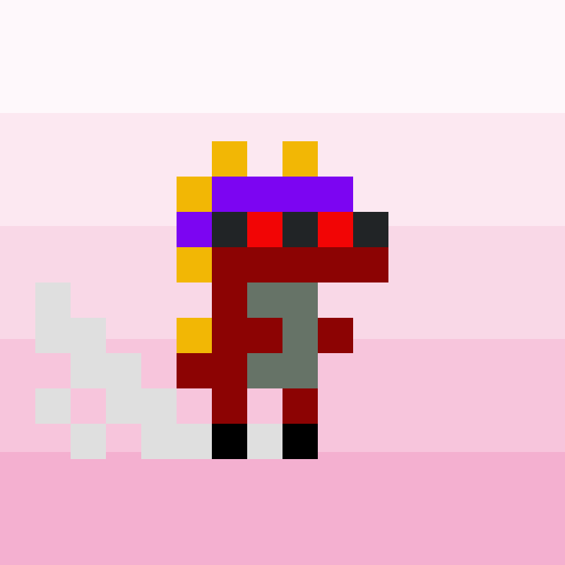 Coded Tiny Dinos #266 static token preview