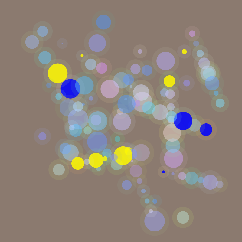 Transient Abstract Bubble Machine #5 static token preview