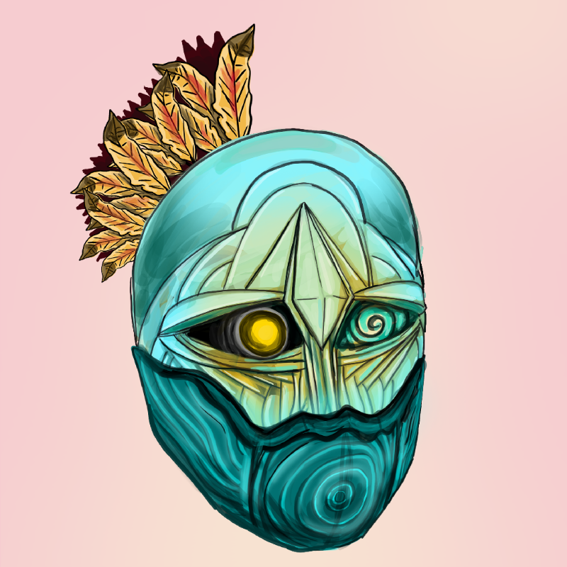 Morixels Colab #3 Ancient smileys #6 static token preview