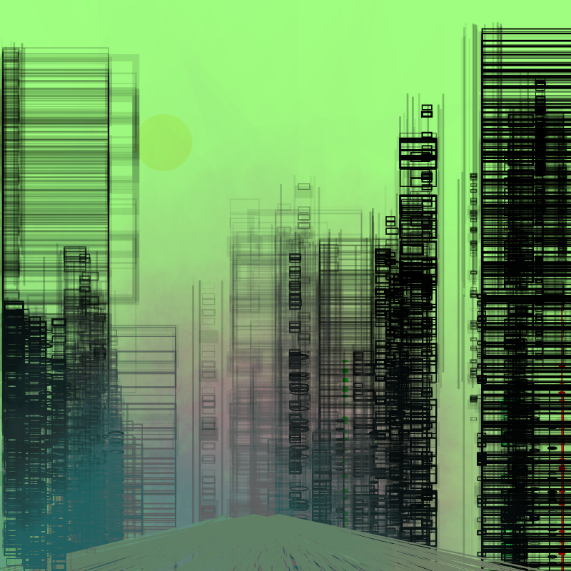 Contemporary building sketches #38 static token preview