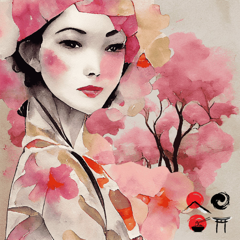 Pink Geisha #7 static token preview