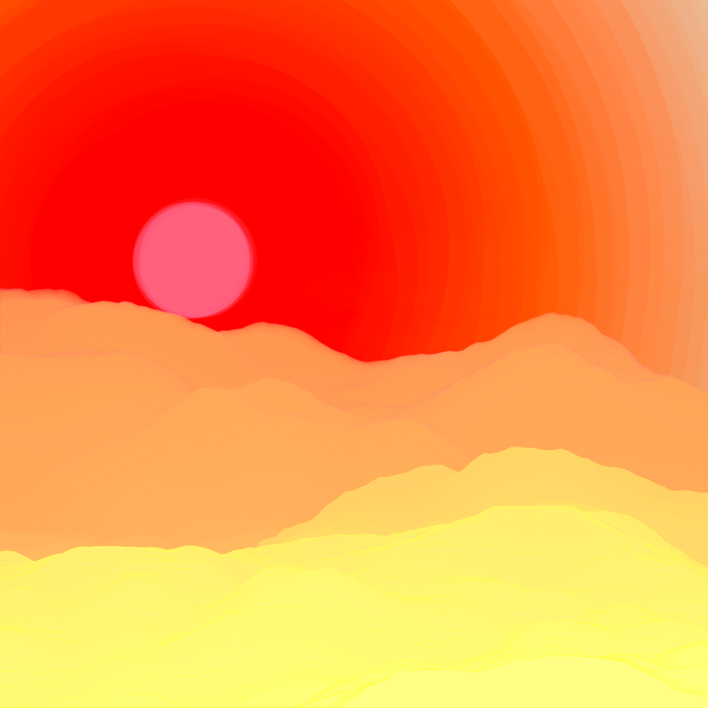 Valley at Dawn #4 static token preview