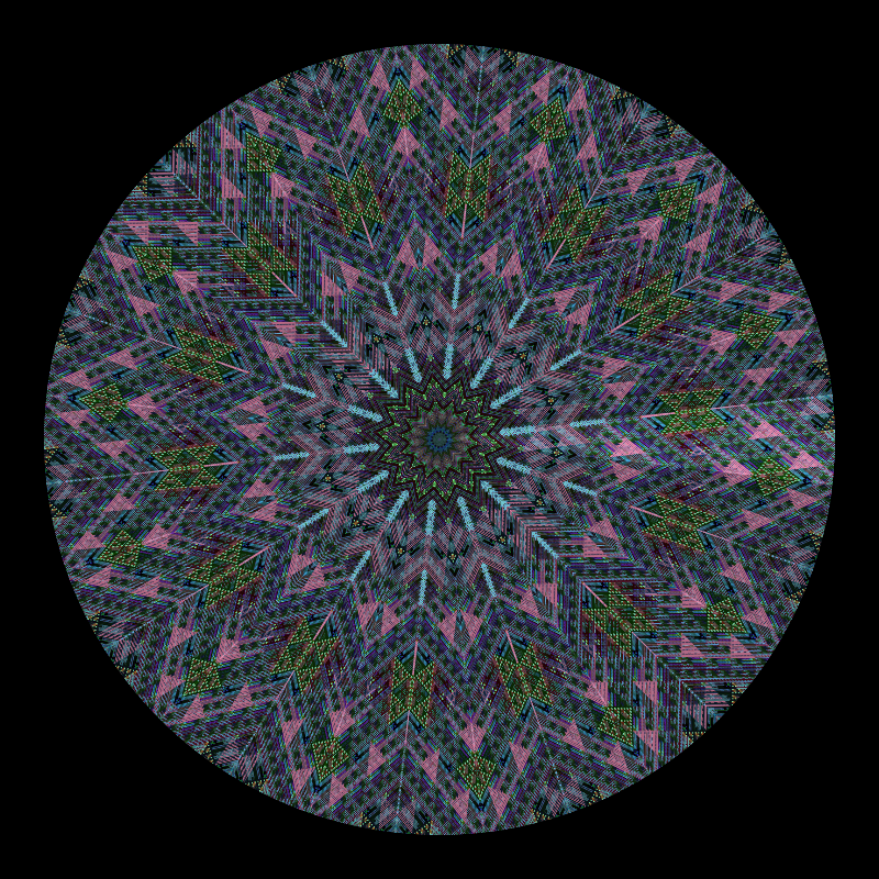 Binary kaleidoscope #7 static token preview