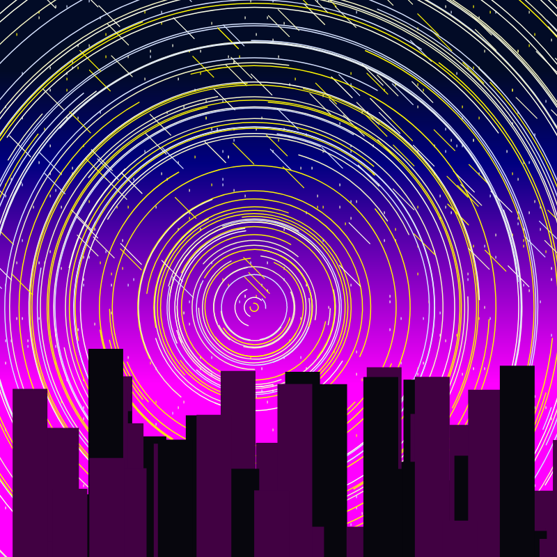 Starry sky #1 static token preview