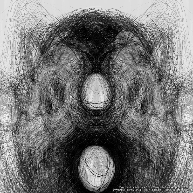 One Tezo Drawings #11 static token preview