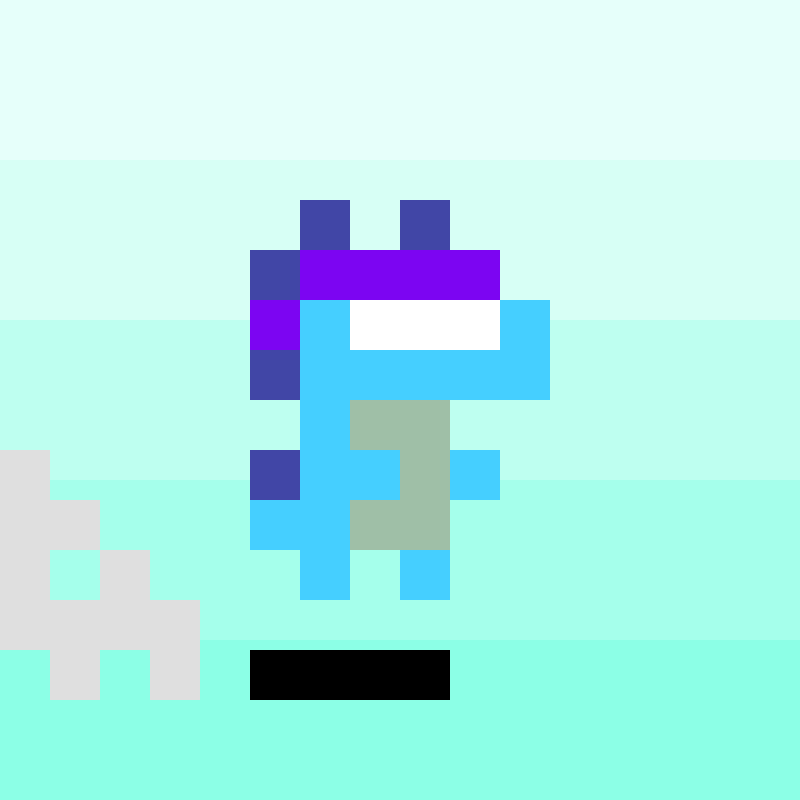 Coded Tiny Dinos #14 static token preview
