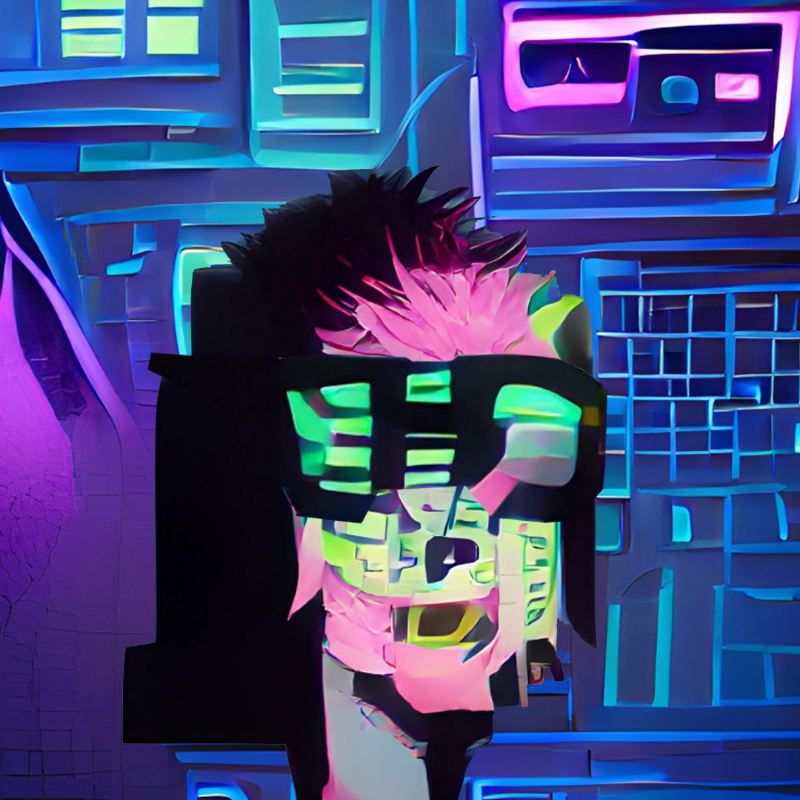 Female hack squad #19 static token preview