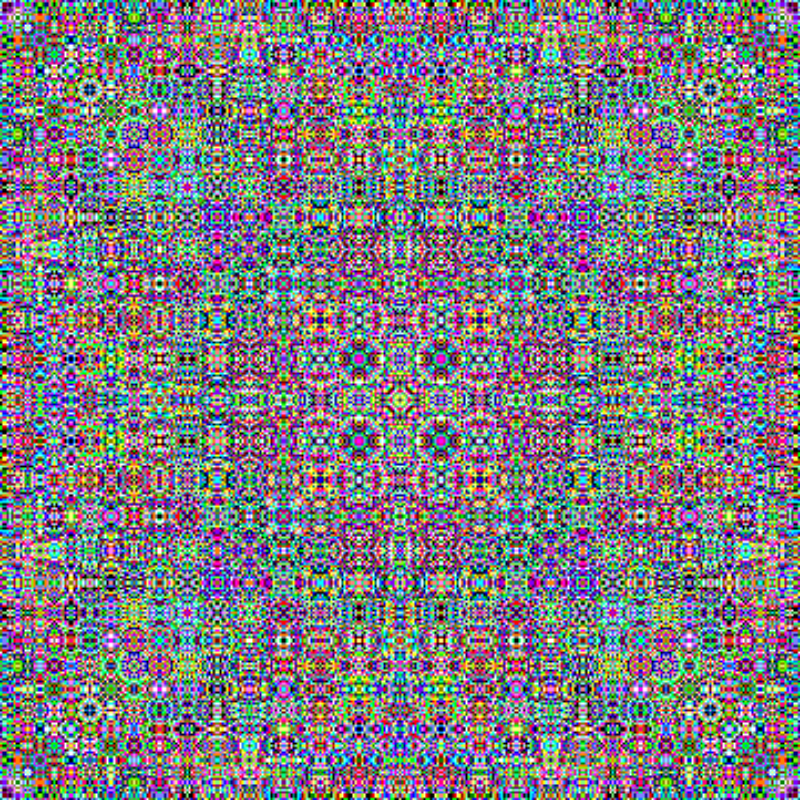 Kaleidoscopic Nexus #19 static token preview