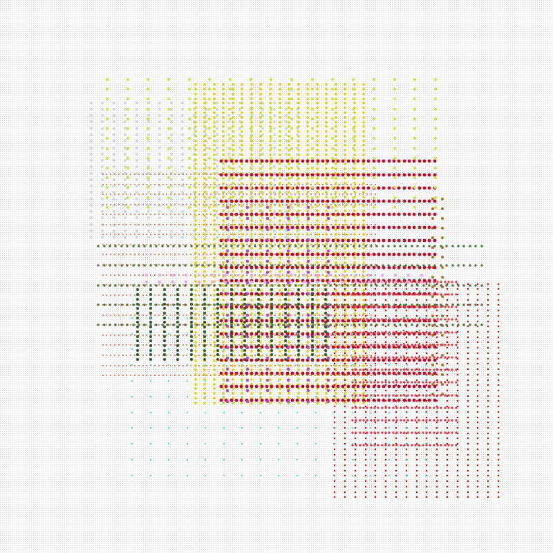 pointillist patchwork #13 static token preview