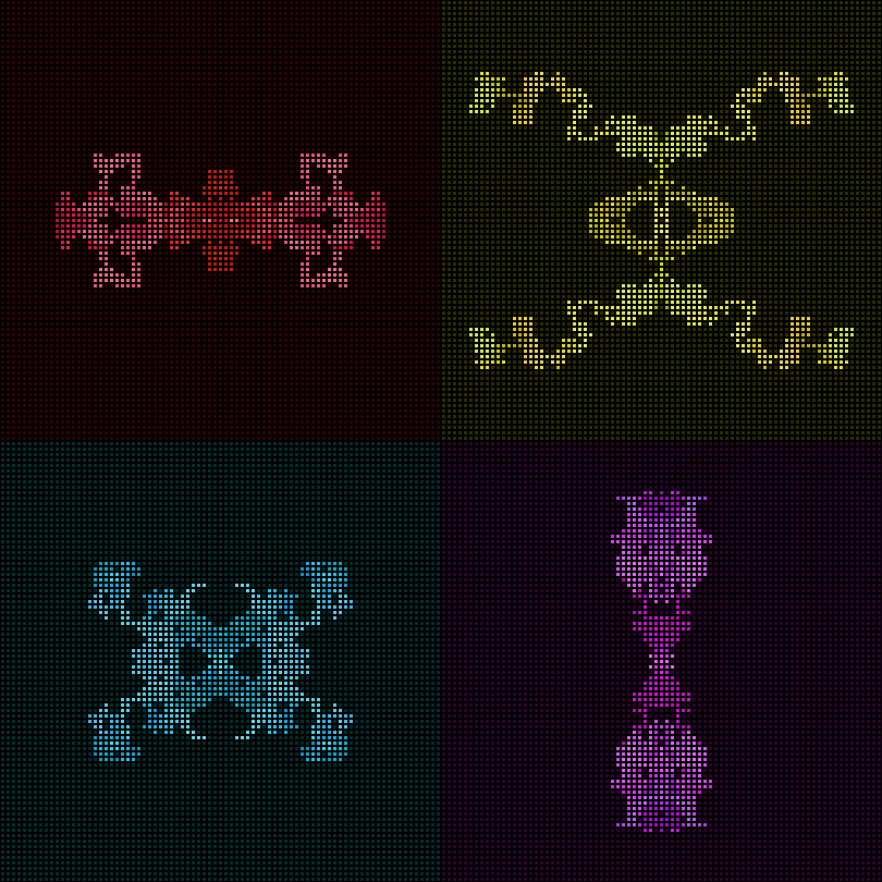 Dither Creatures 2x2 #14 static token preview