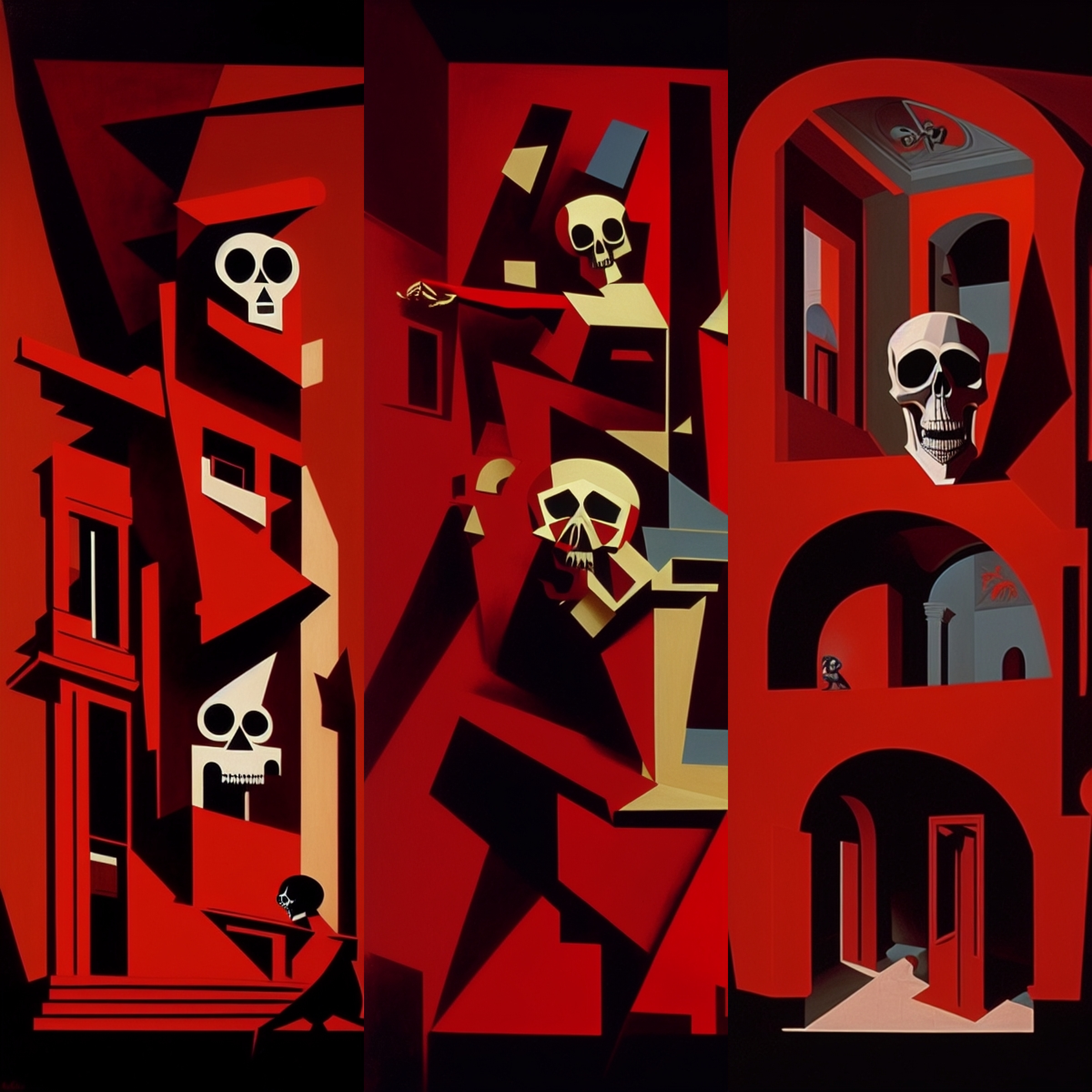 Red Skulls #5 static token preview