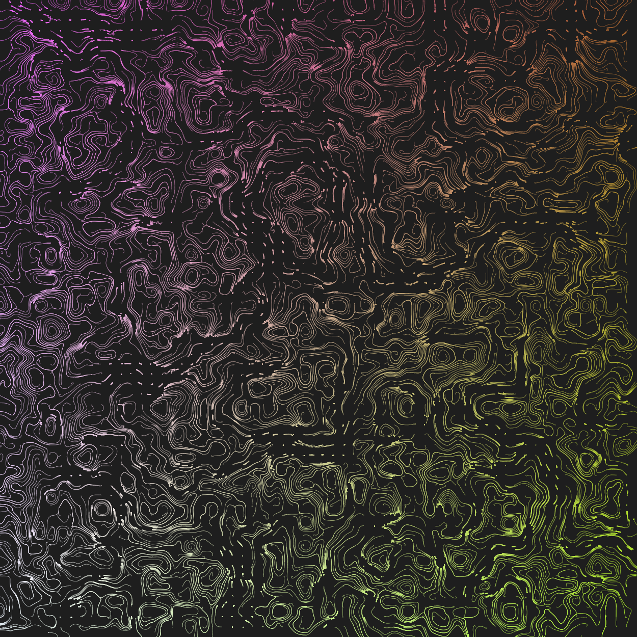 Topographic Lines #21 static token preview