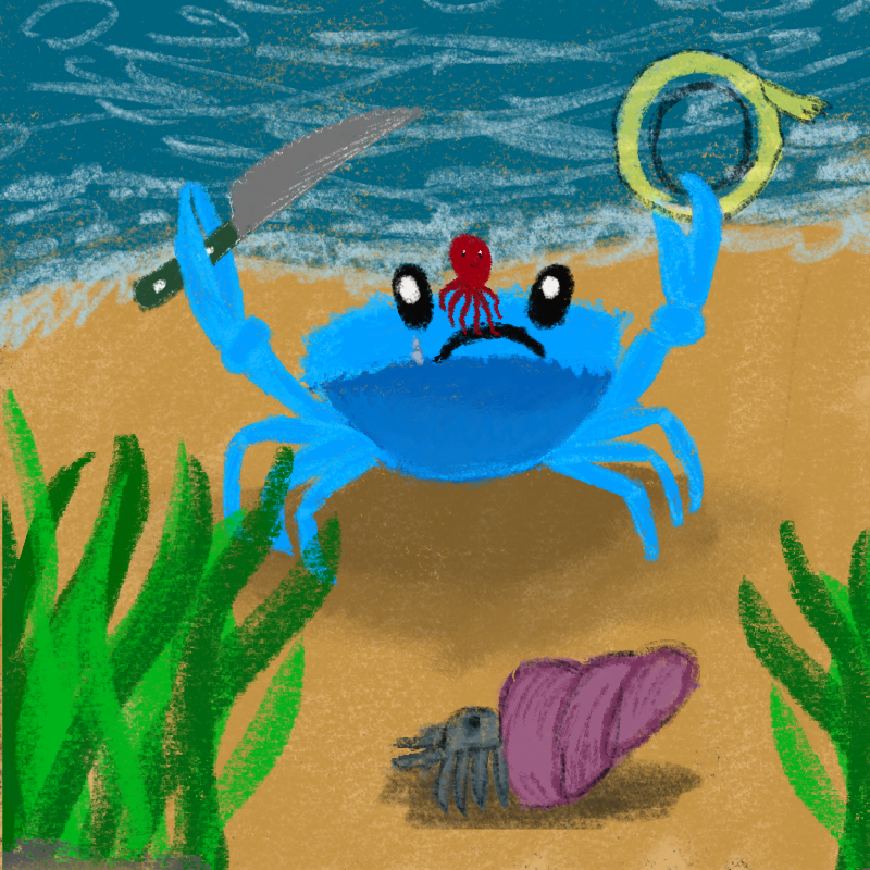 Silly Crab #38 static token preview