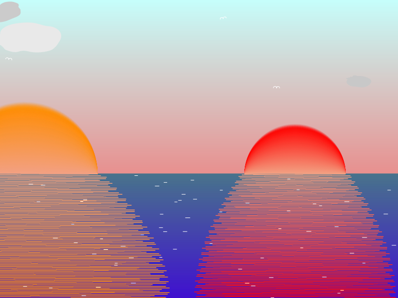Pastel sunset #1 static token preview