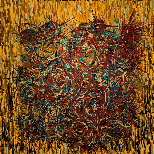 Polluted Sunflowers #29 static token preview