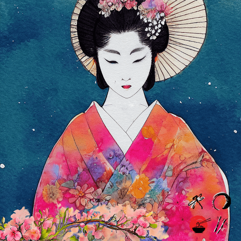 Old Geisha #1 static token preview