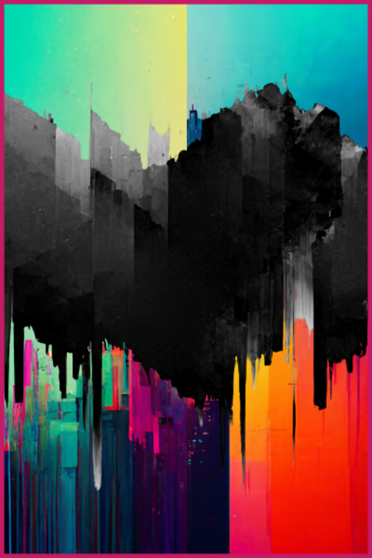 Glitched #10 static token preview