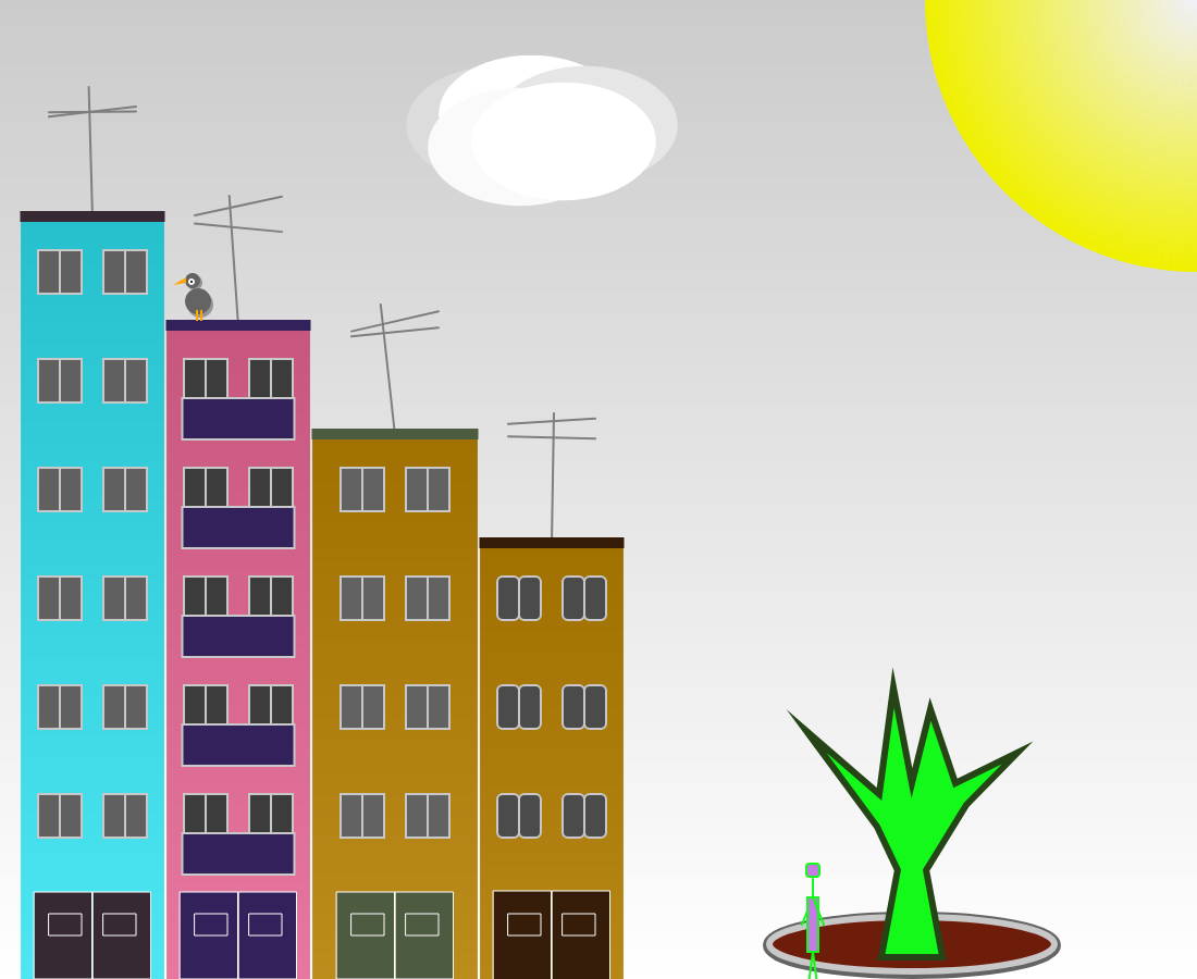 Colorful Streets #3 static token preview